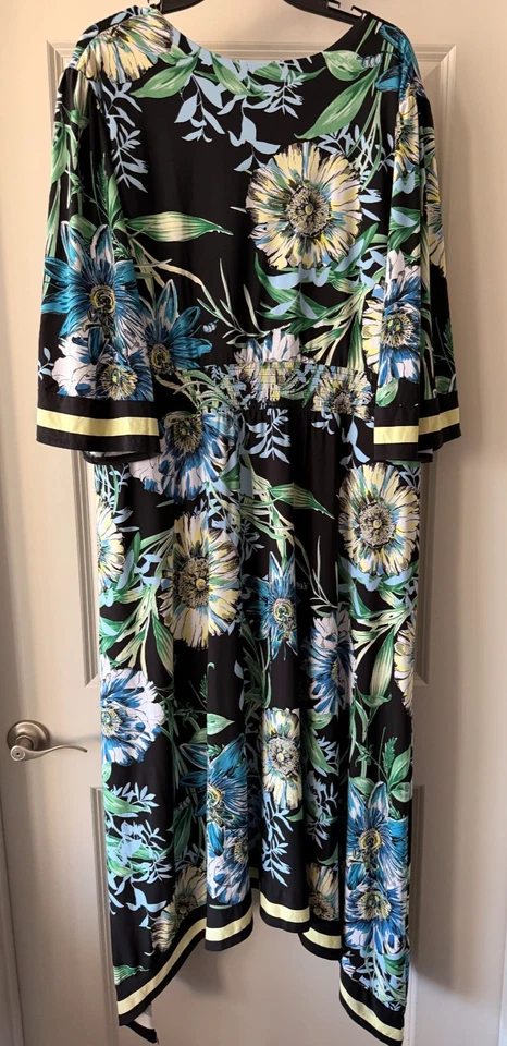 Vestido elástico INC International Concepts feminino tamanho plus 3X mangas 3/4 - Imagem 4 de 4