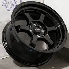 16x8 Black Wheels Vors Tr7 4x1004x114.3 20 Set Of 4 73.1