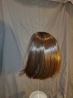 14-Inch Short Straight Middle Part Hair Wig Medium Length Synthetic  — photo 3