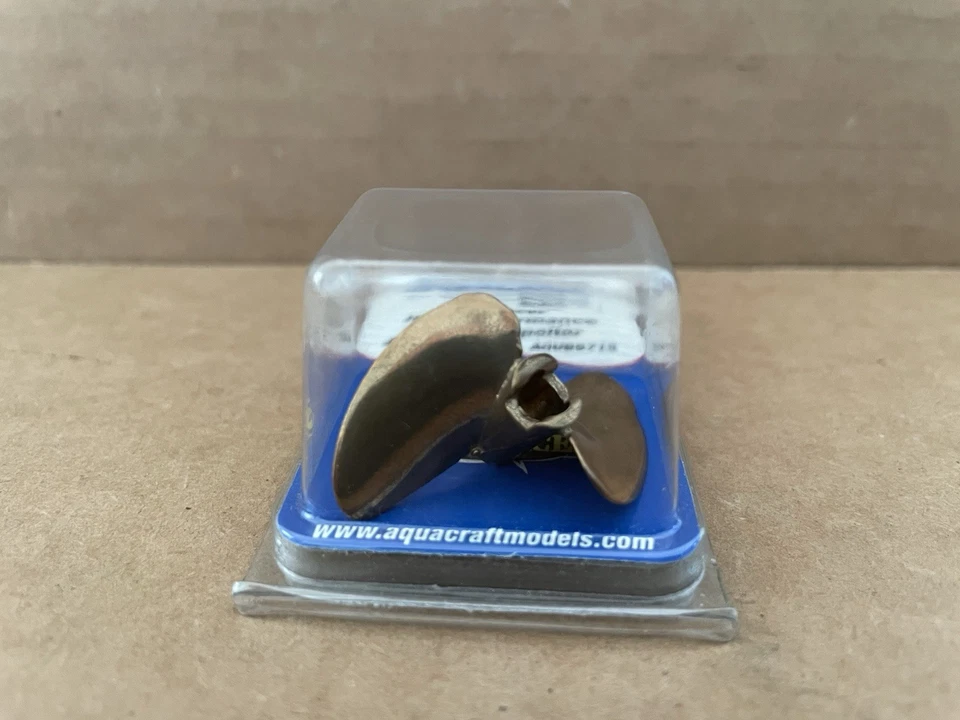 AQUACRAFT MODELS GrimRacer High-Performance Metal Propeller 40 x 53 w/ Box #3 - Image 3 of 4