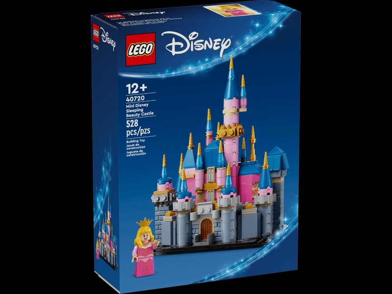 LEGO 40720 Mini Disney Sleeping Beauty Castle Building Set New Sealed Retired