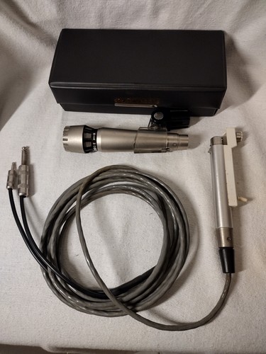 Vintage AKG D-1000E Cardioid Dynamic Microphone With Original Case Cable