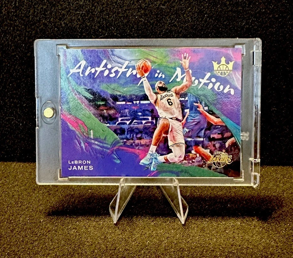LeBron James 2021-22 Panini Court Kings Artistry In Motion #5 - Image 3 of 4