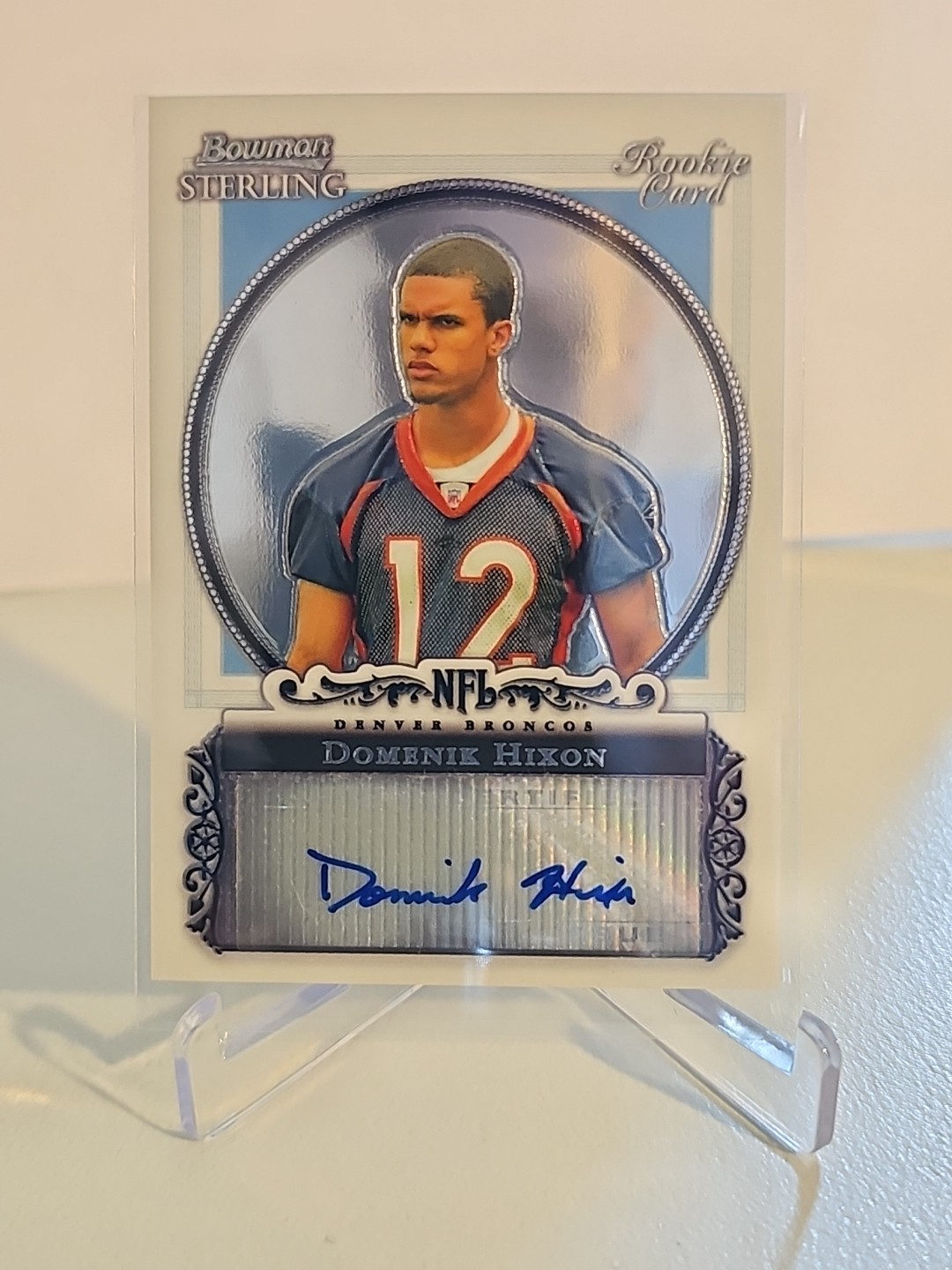 💥2006 Bowman Sterling - Autographs Domenik Hixon #BS-DHI (AU, RC)