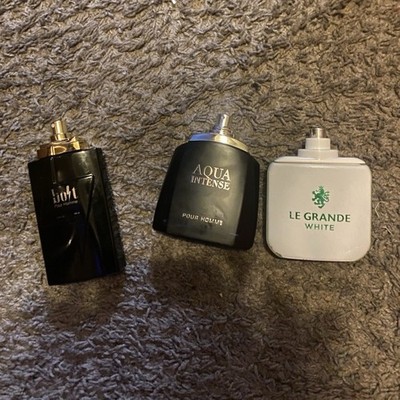 Hot Aqua Intense Le Grande White Pour Homme Spray Fragrance 2.9 fl oz cologne s 