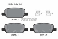 Textar Bremsbelagsatz BremsklöTze Hinten FüR Tesla Model 3 5YJ3 5YJY