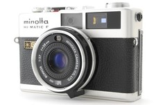 Tested  MINT  Minolta Hi-matic F Rokkor 38mm f2.7 35mm Film Camera From JAPAN