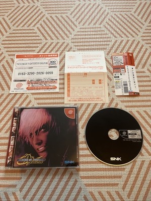 King Of Fighters '99 Evolution Sega Dreamcast Spiel JP NTSC-J mit Spinalkarte