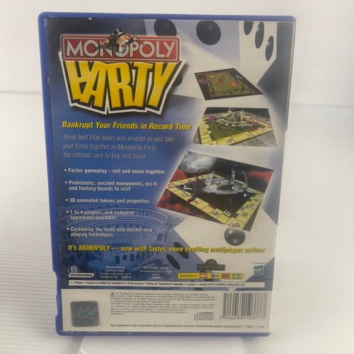 Monopoly Party - Playstation 2 (PS2) Complete With Manual - Picture 5 of 6