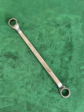 Vintage Double Box End Offset Wrench, 13/16-7/8, #915 Indestro Maybe, USA