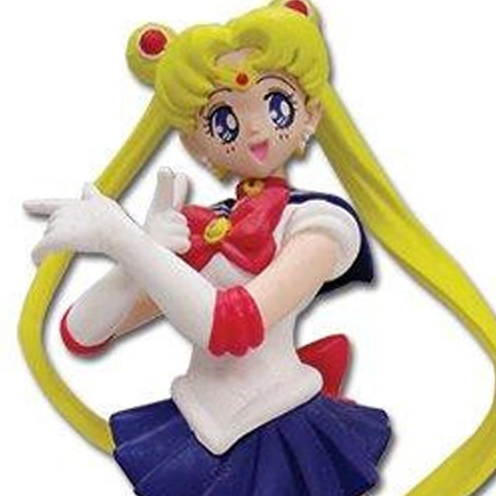 Figurine Sailor Moon de collection avec peinture premium et socle d'exposition