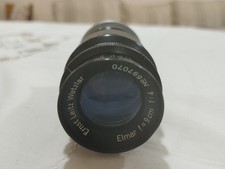 Vintage Ernst Leitz Wetzlar Elmar f 9cm 1:4 M39 / Used  UNTESTED - AS IS".