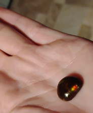 Fire agate tumbled Polished  Crystal Mineral Specimen Collectible Stone
