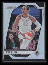 A'JA Wilson 2024 Prizm #86 Silver LV Aces
