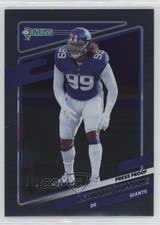 2021 Panini Donruss Press Proof Silver 91/100 Leonard Williams #82 0rd2