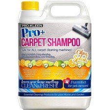 ProKleen Pro+ Citrus Carpet Shampoo Rug Cleaner Eliminates Smells, Concentrated