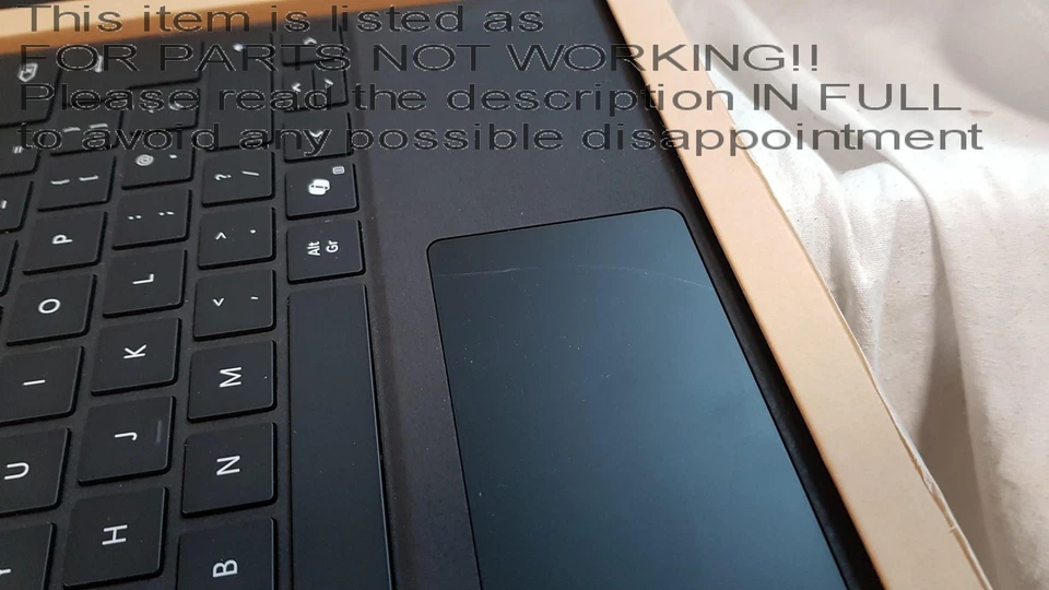 FOR PARTS! Job Lot 5x Microsoft 1864 Surface Pro 11 X 9 8 Signature Keyboard Cov - Image 2 of 4