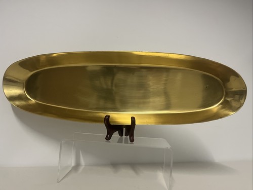 IKEA Metal Tray 20x6x1.5" Gold Colored 16824 NLE Trinket Key Change 704.324.54 - Picture 4 of 12