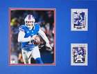 Josh Allen Buffalo Bills Signed Autographed 8x10 Photo with 2 Cards & GA COA
