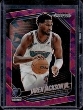 2024-25 Panini Prizm Black Jaren Jackson Jr. Purple Ice Prizm #/149 Grizzlies