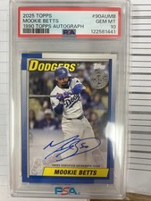 2025 Topps Mookie Betts Future Hall Of Gamer PSA 10 Pop 1