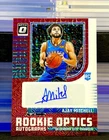 2024-25 Panini Optic Choice Ajay Mitchell Red Rookie Optics Autograph RC MINT