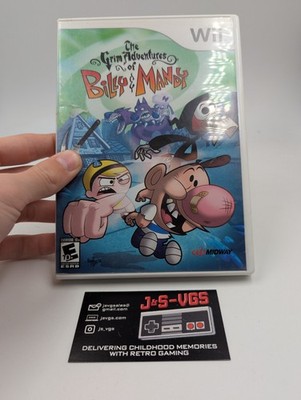 The Grim Adventures of Billy & Mandy (Nintendo Wii, 2006) CIB   Tested & Working