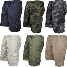 Men's Cargo Shorts Multi Pocket Casual Outdoor Hiking Work Summer Shorts
