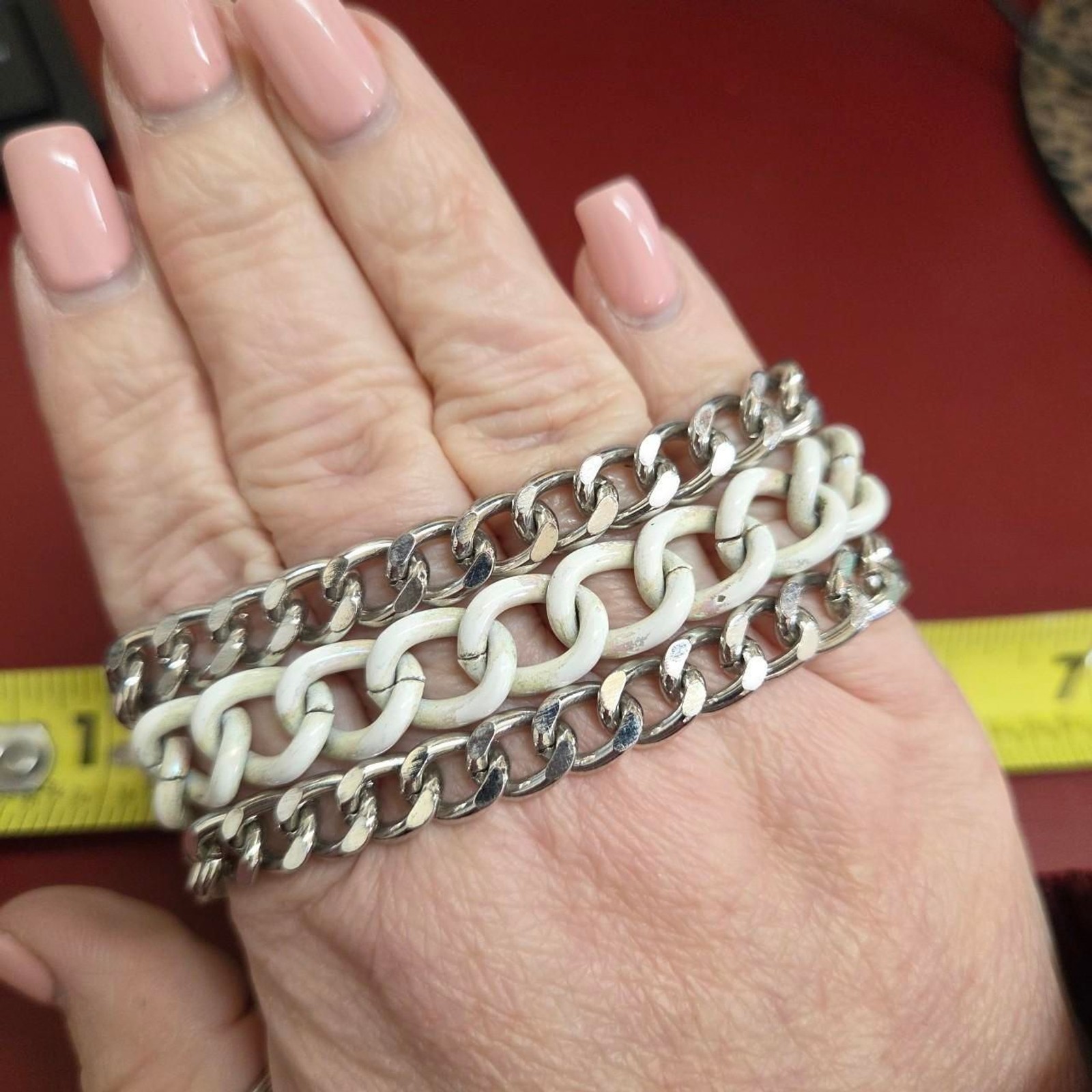 Guess Women's Silver and White Jewellery