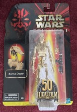 Star Wars Black Series Lucasfilm 50th Anniversary Battle Droid Figure NEW