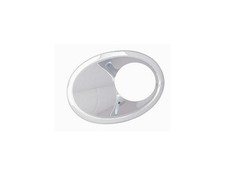 GITTER GRILL STOßSTANGE VORNE RECHTS NISSAN QASHQAI 2010-2014 VERCHROMT M/NEBEL