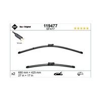 Wischblatt SWF 119477 DAS Original SET FüR CitroËN Peugeot Ds, Vorne