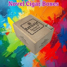 Tatuaje Series P Short Toro Empty Wooden Cigar Box 4.75x6.25x3.75