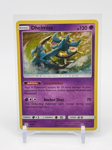 Pokémon TCG Dhelmise Black Star Promo SM53 2017 Sun & Moon MP