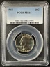 1968 25C Washington Quarter Dollar PCGS MS66 26841994