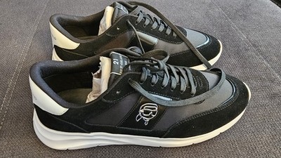 KARL LAGERFELD Schuhe UVP 199    Sneaker Gr. 45  11 Schwarz NEU OVP KULT Schuh 