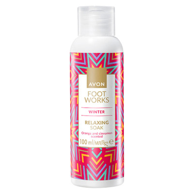 AVON FUSSBAD ORANGE ZIMT FOOT WORKS 100ml