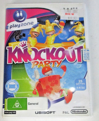 Knockout Party - Nintendo Wii Game - Complete