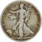 1919 Walking Liberty Silver Half Dollar F Uncertified #210