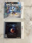 Resident Evil Revelations (Nintendo 3DS, 2012) & Epic Mickey Power of Illusion