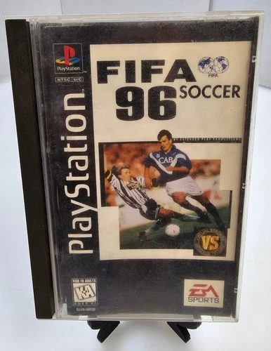 Sony Playstation 1 PS1 Fifa Soccer 96 Long Box CIB Game Cleaned & Tested