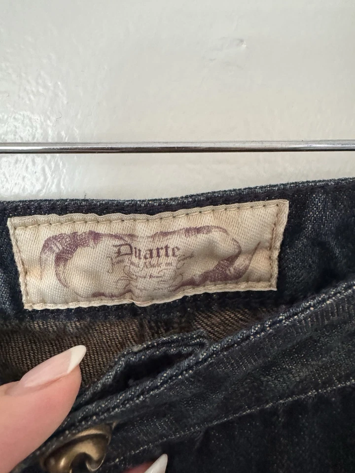 Jeans Henry Duarte acampanados Y2K Difíciles de encontrar nuevos con etiquetas Foto 4 de 4