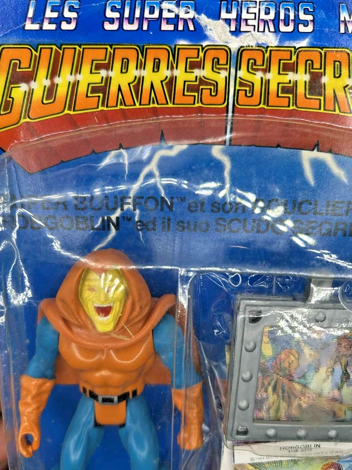 Mattel 1984 Marvel Super Heroes Secret Wars Hobgoblin Unpunched MOC (New) - Image 3 of 4