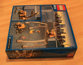 LEGO 4514 World City Cargo Crane - 100% COMPLETE w/Box, Manual