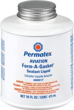 Permatex Aviation Form-A-Gasket No. 3 Sealant Liquid 16 oz 80017 