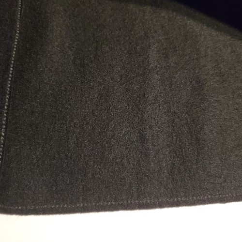 Eileen Fisher klassischer schwarzer A-Linien-Rock gefilzt Wolle Jersey Gr. PM neu mit Etikett - Bild 8 von 15