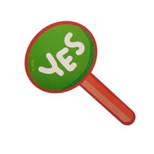 Yes No Classroom Signs Student Supplies Classroom Voting Paddle