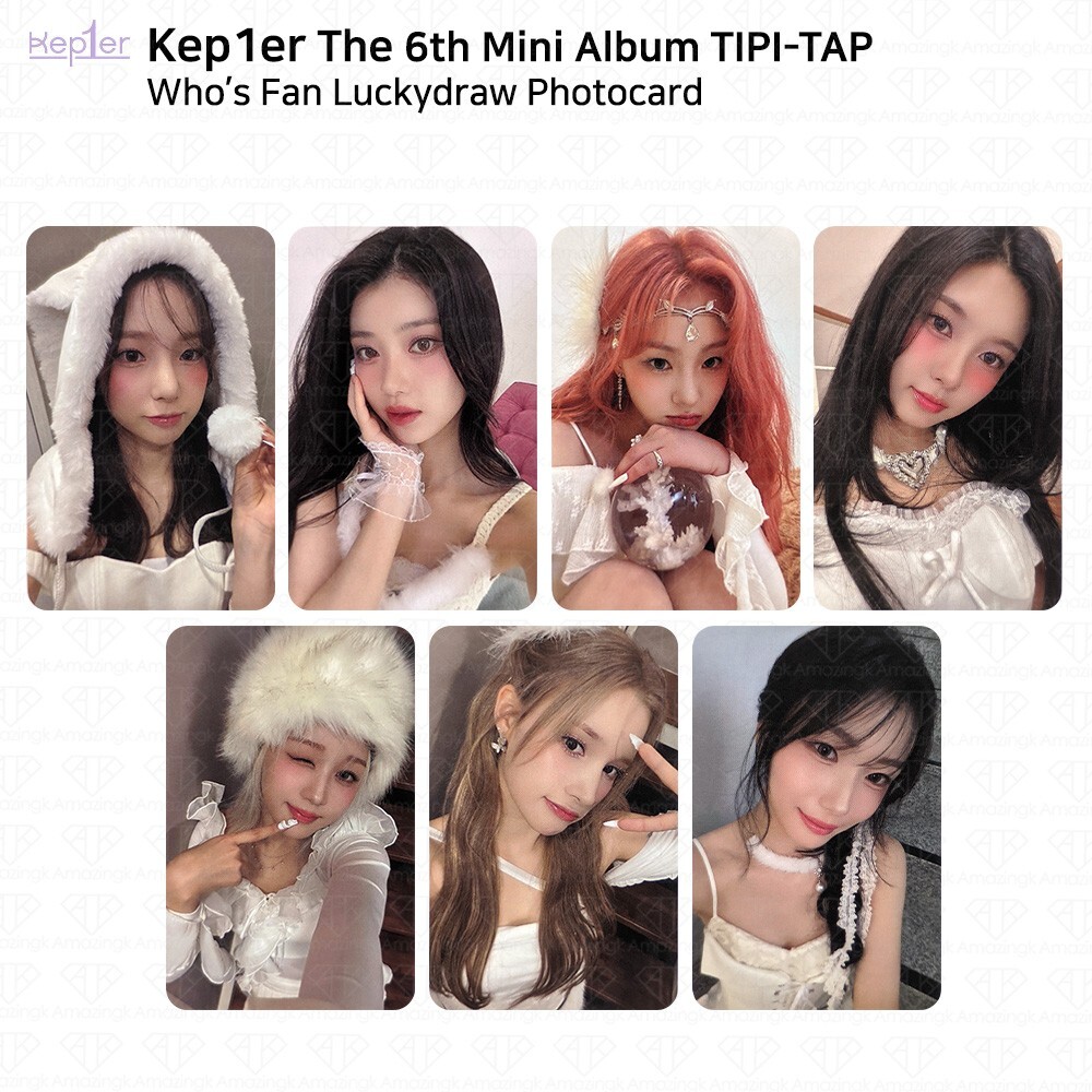 Kep1er The 6th Mini Album TIPI-TAP Who's Fan Luckydraw Kep1er The 6th Mini Album TIPI-TAP Who's Fan Luckydraw
