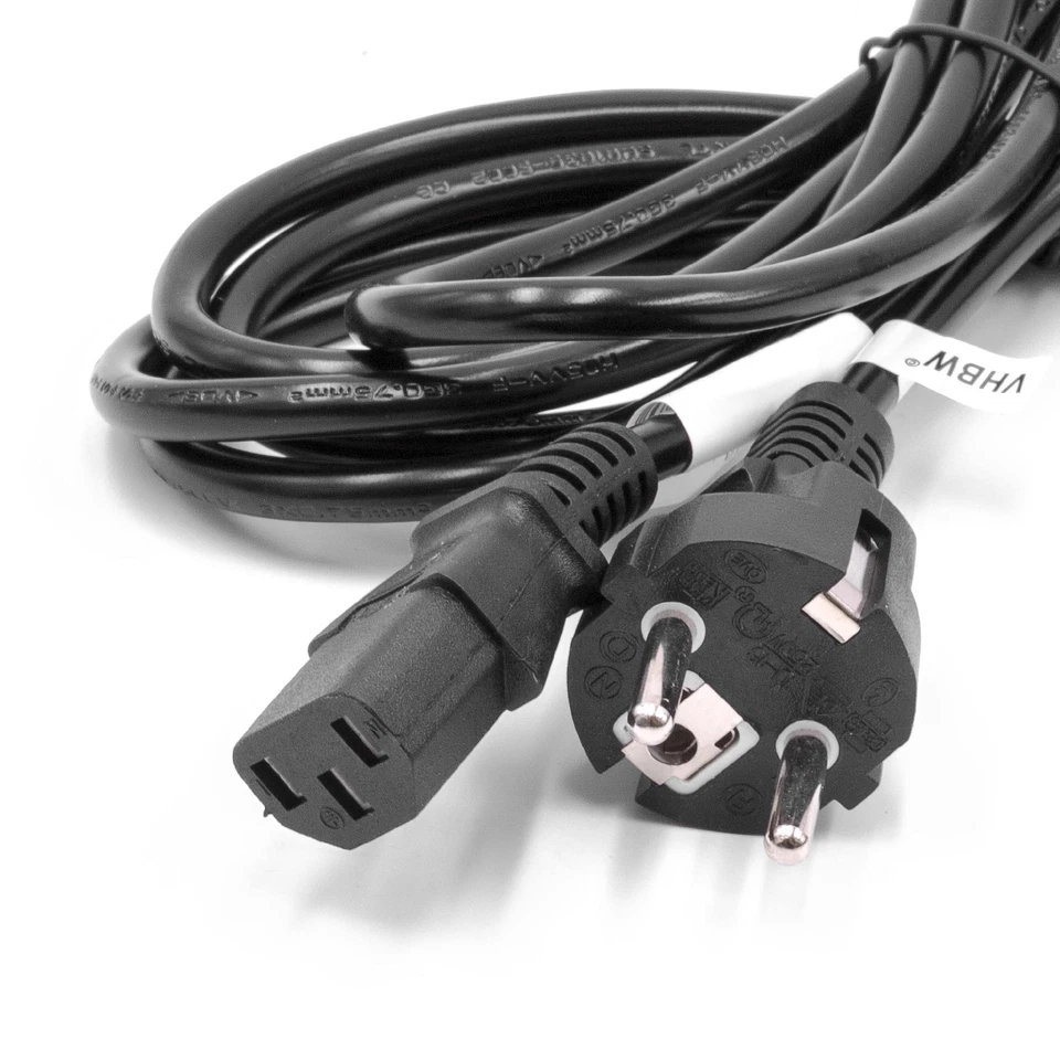 Stromkabel C13 Buchse für Kaltgeräte Stecker PC Monitor Drucker 3m - Bild 2 von 2