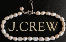 (NEW) Women's J.Crew Freshwater Pearl Anklet - Size: OS (One Size)